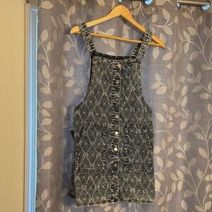 Tinseltown Blue Denim Button-Up Dress